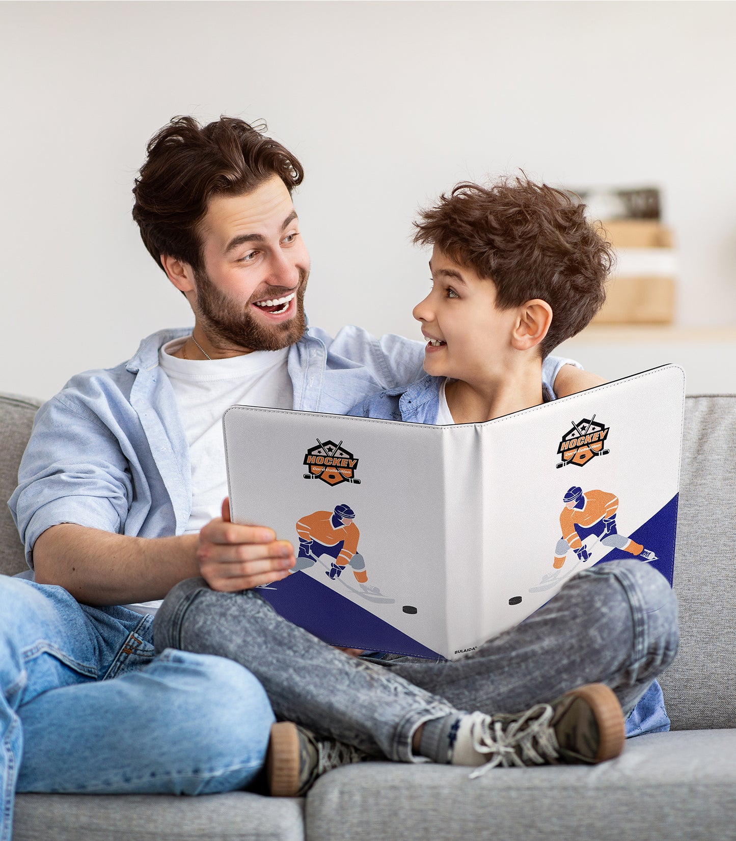 Hockey Card Binder with Sleeves