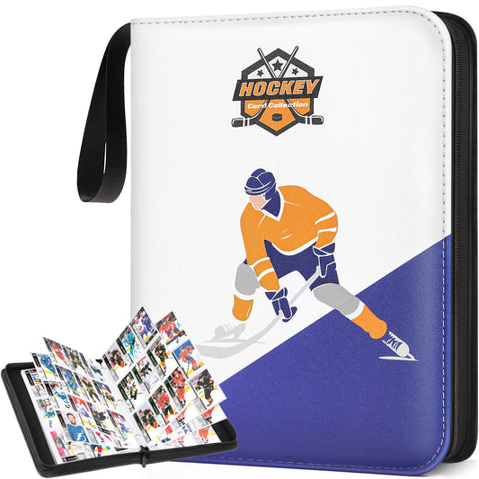 Hockey Card Binder with Sleeves